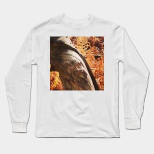 Wood grain and fern Long Sleeve T-Shirt